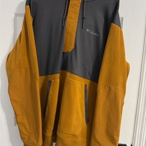 Columbia Charcoal and Mustard Jacket